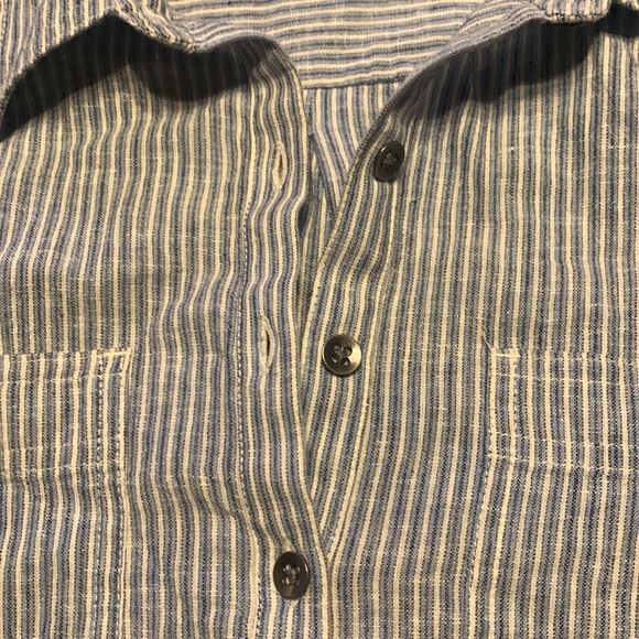 Chaps Medium Linen Tunic - Picture 3 of 6